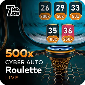 500x Cyber Auto Roulette